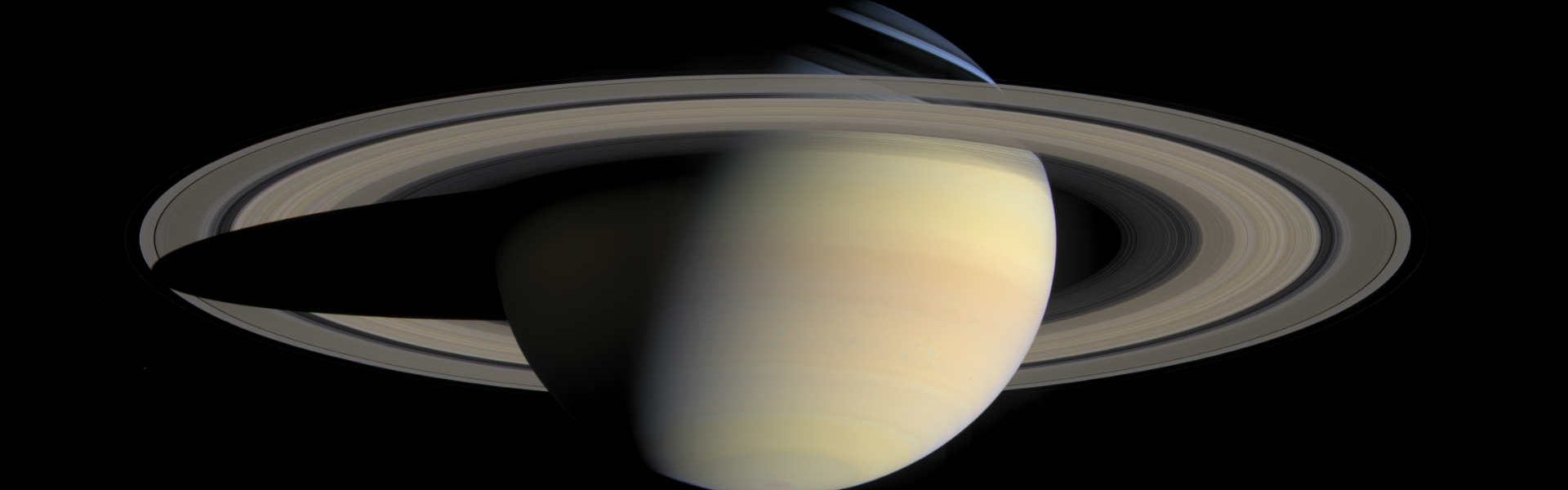 Saturn from Cassini Orbiter 2004 10 06 Zerstreute Reminiszenzen: W. G. Sebald