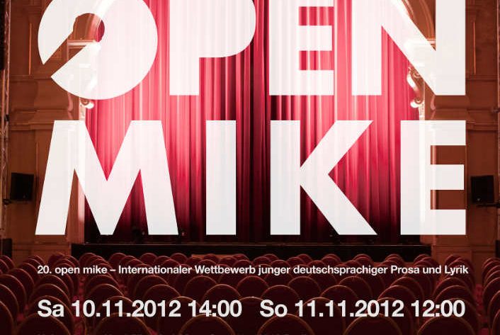 open mike 2012 13 plakatmotiv 250912 Rampenfieber