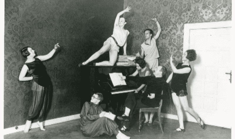 Prawdopodobnie podczas próby z zespołem w Monachium Dreidreißig - Ein Diamant im Glasschuh