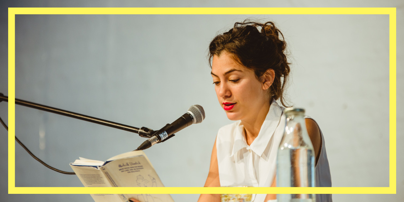 Michelle Steinbeck liest vor