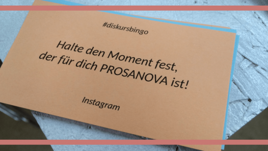 Instagram Aufgabe des Diskursbingos
