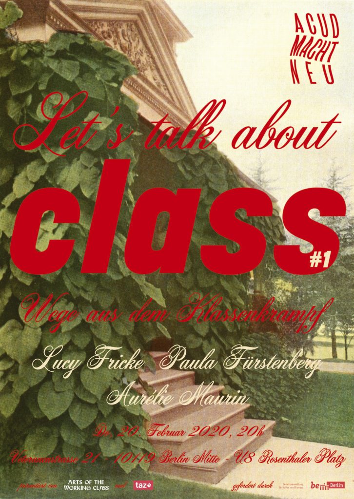 class1 Let’s talk about class – Wege aus dem Klassenkrampf #1