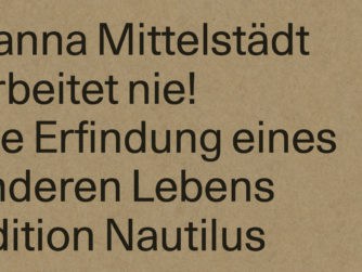 Arbeitet nie! Cover