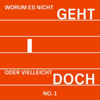 Folge 1 Gehtdoch Worum es nicht GEHT oder vielleicht DOCH: How not to dance with strangers